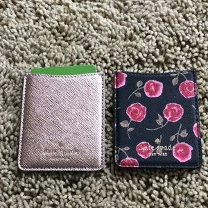 Kate Spade stick on card cases